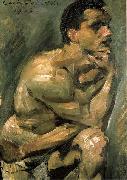 Lovis Corinth, Mannlicher Halbakt